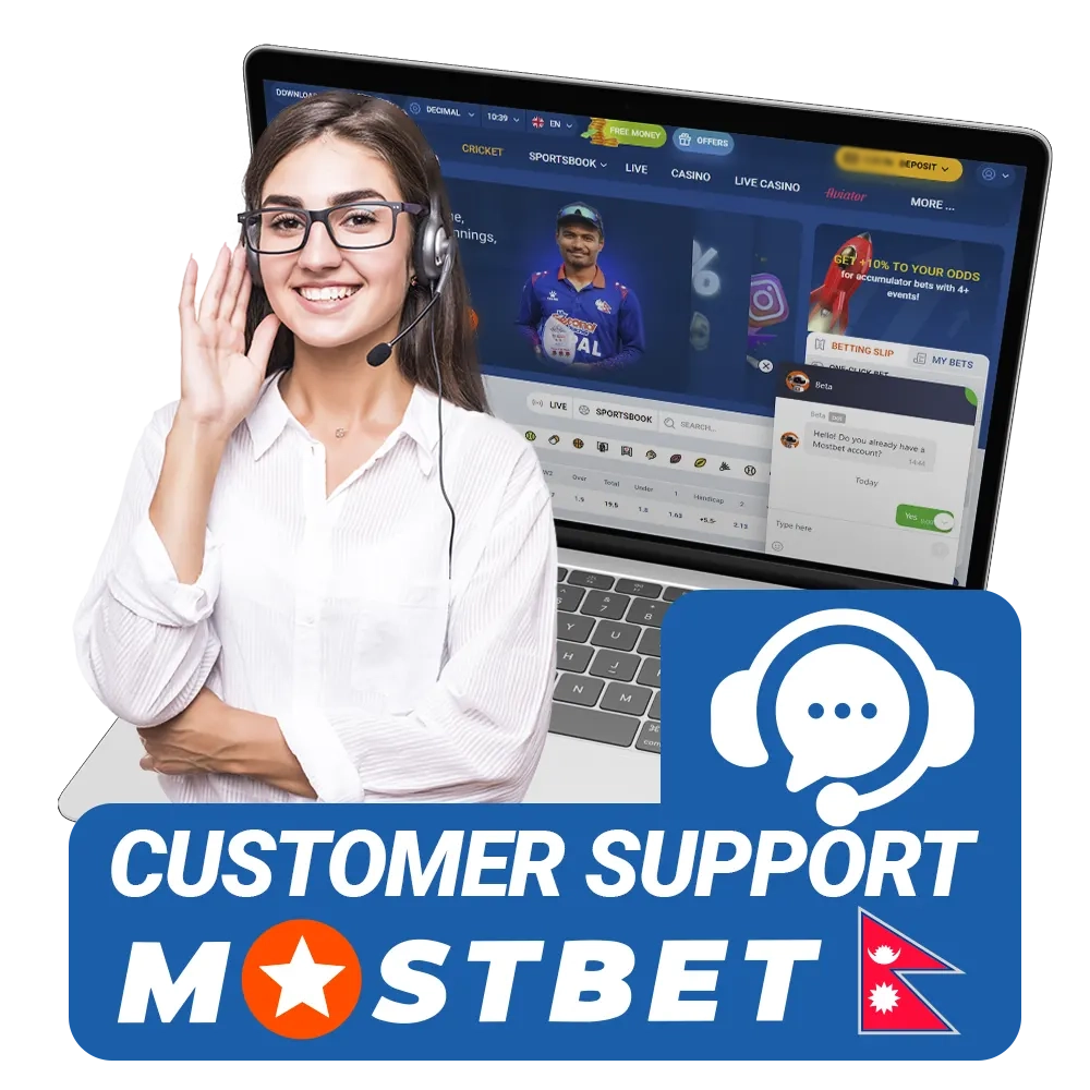 How does the Mostbet online casino support service work.