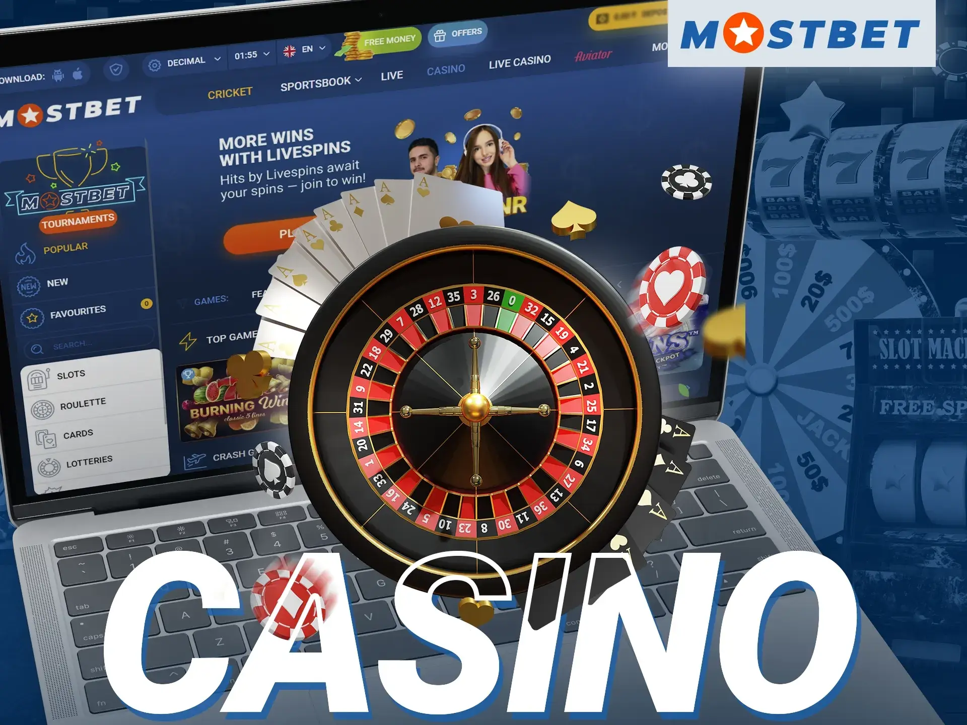 How many casino games can I find at Mostbet online casino.