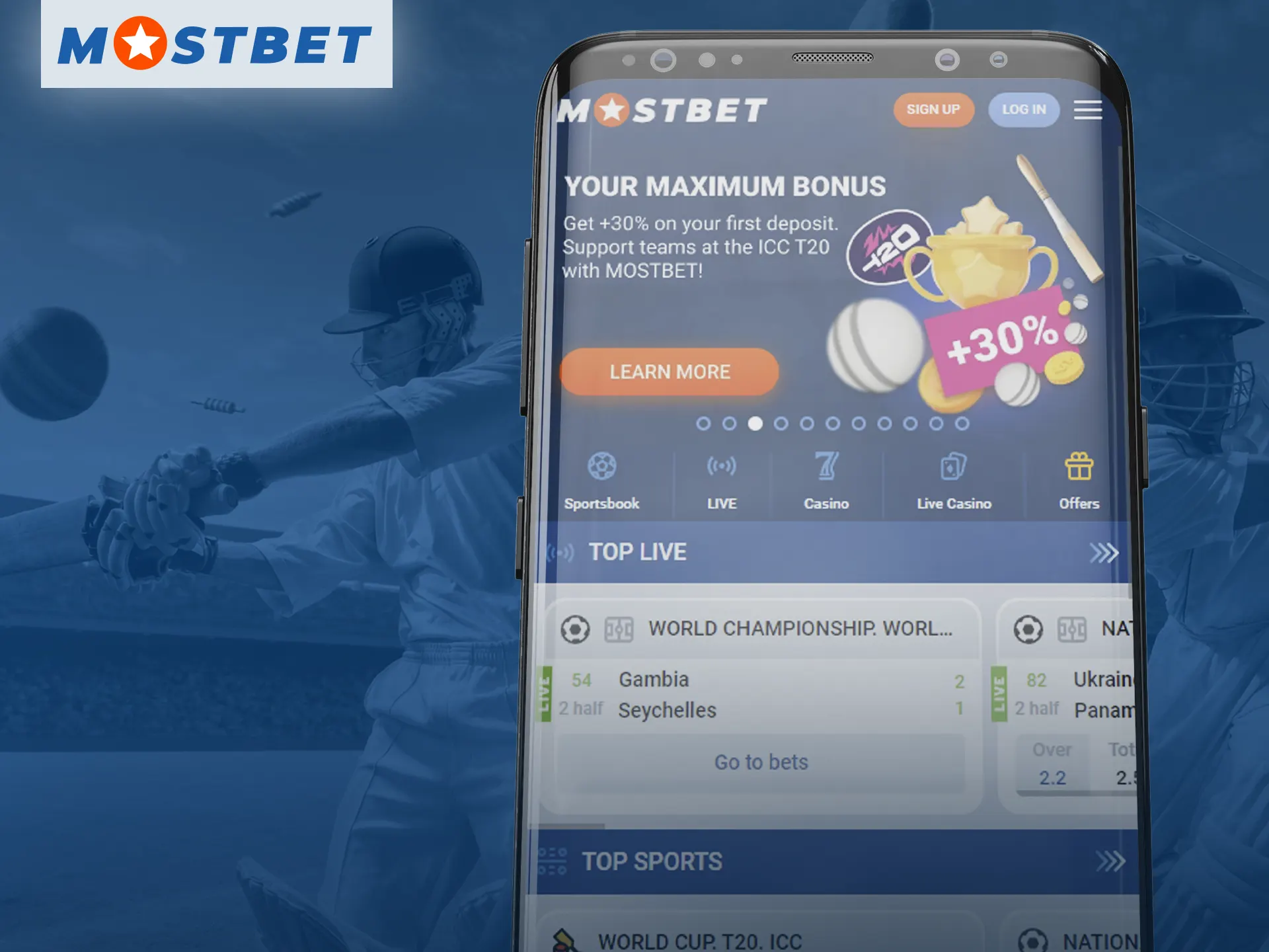 Is the Mostbet online casino website adapted for phones.