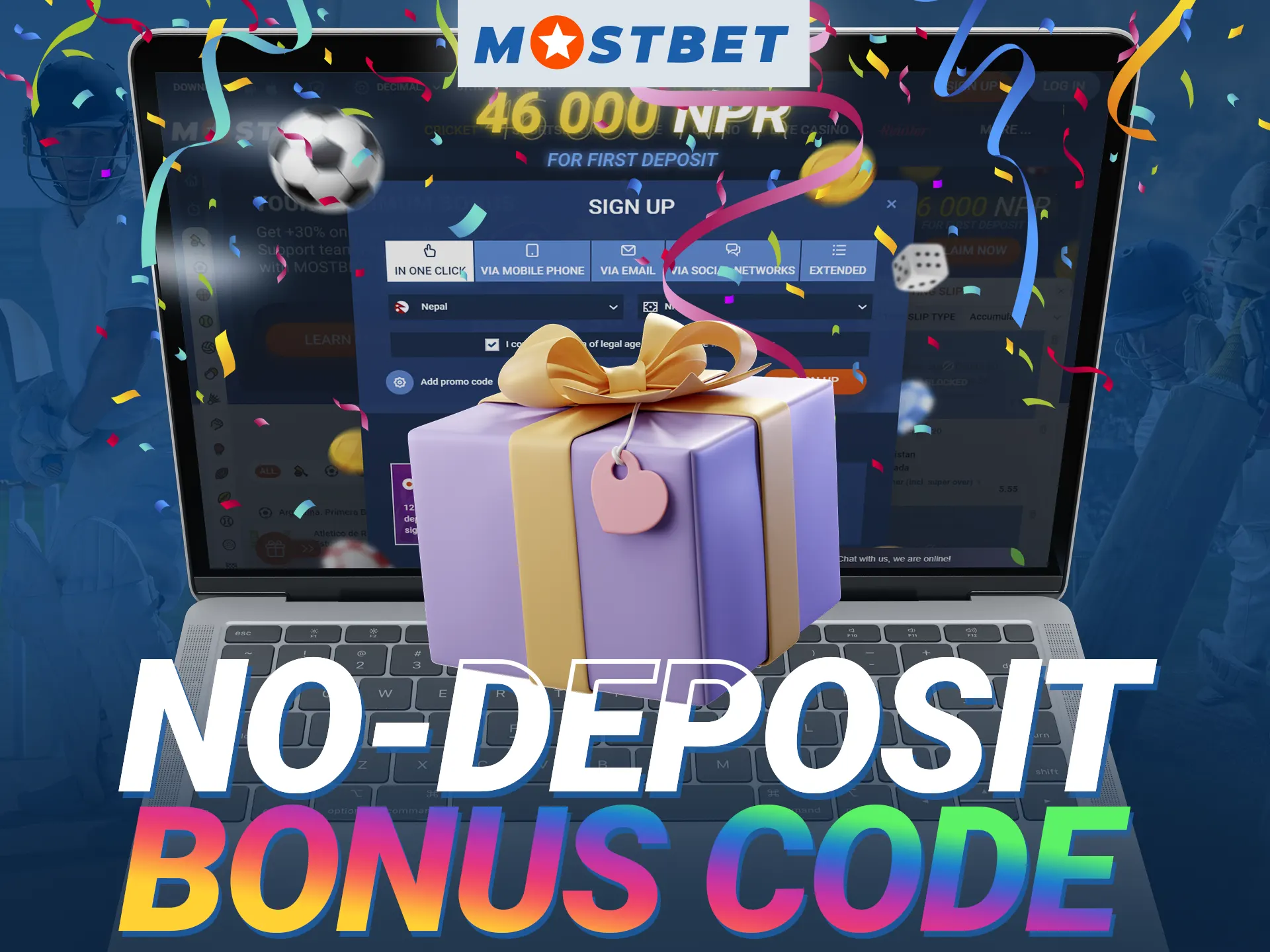 How to get a No Deposit Bonus Code for the Mostbet online casino.