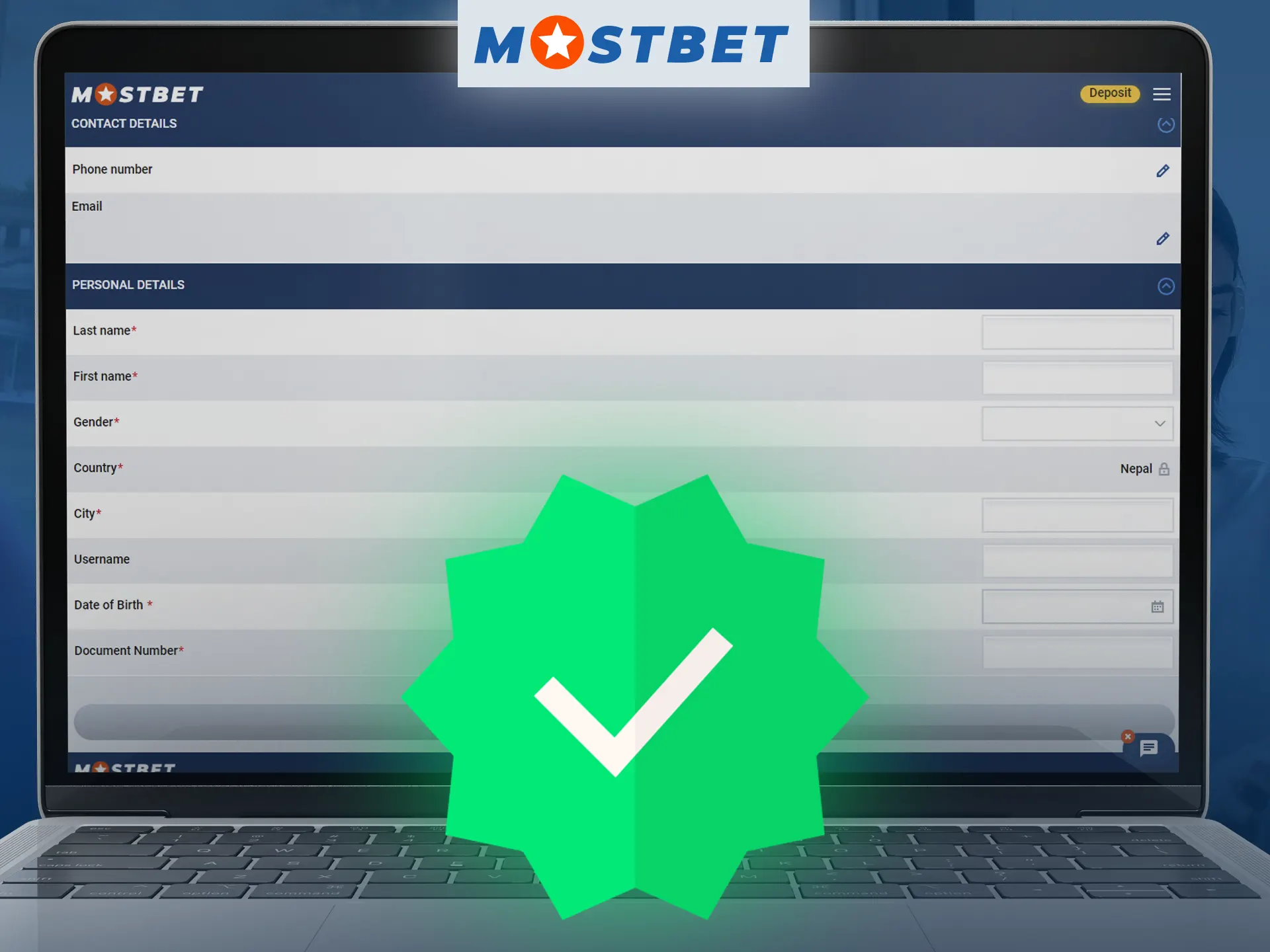 Do I need to verify my account at the Mostbet online casino.