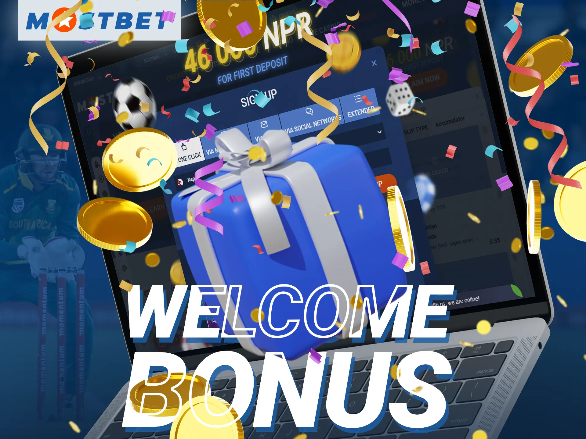 Can I get a bonus after registering at the Mostbet online casino.