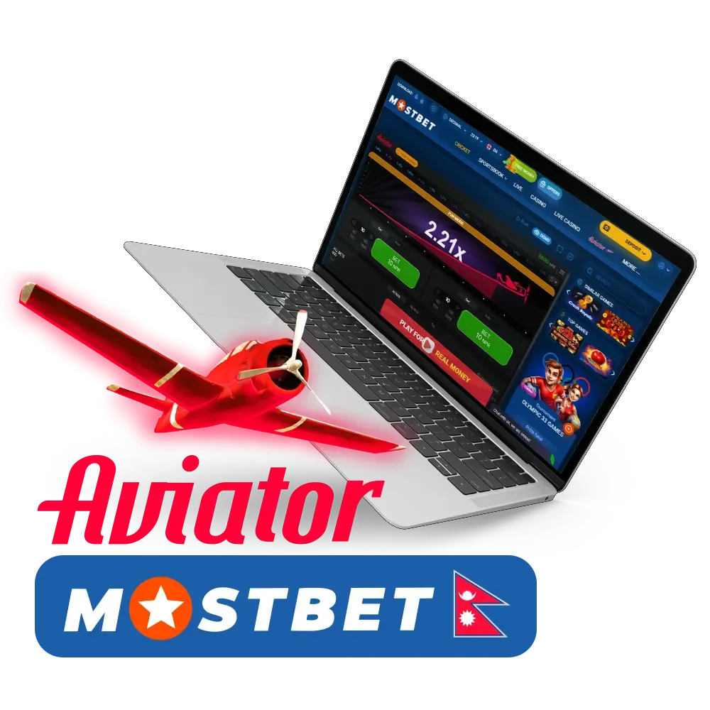 Enjoy the Aviator game with Mostbet.