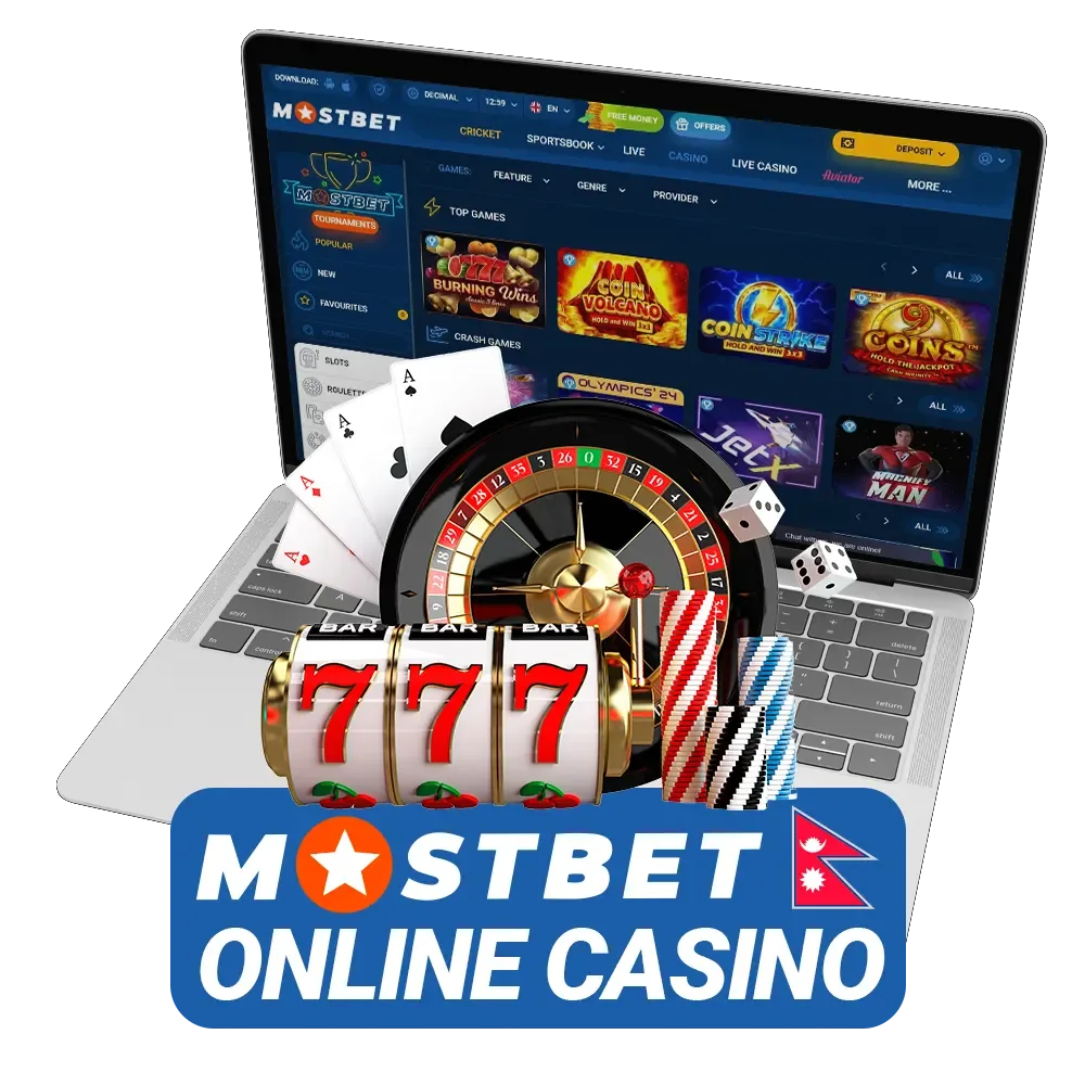 Mostbet offers a large number of casino games.