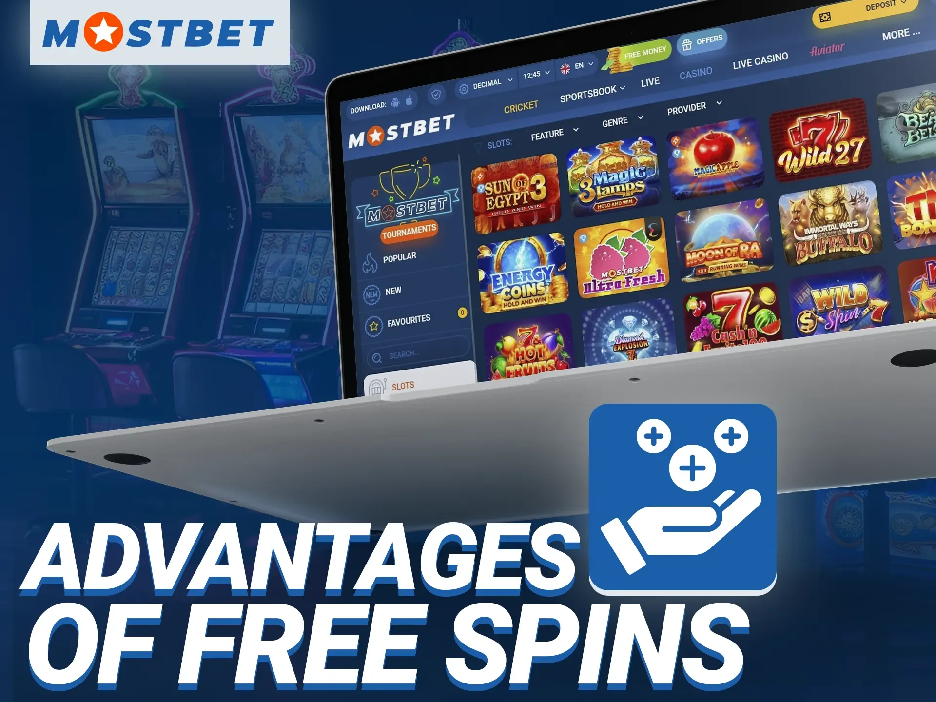 Using free spins at Mostbet has many advantages for players.