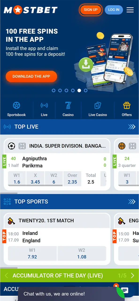 Sign up to start play slots at Mostbet Casino in Nepal.