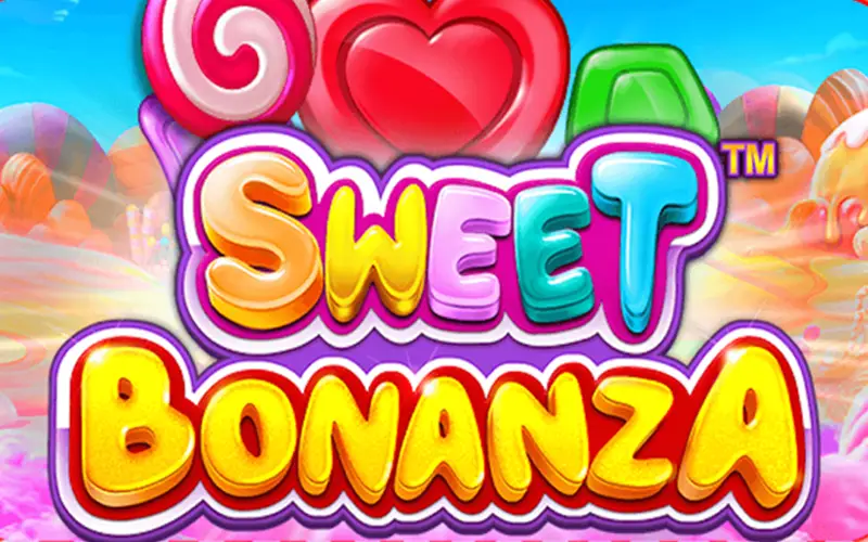 The candy-themed Sweet Bonanza slot game is available to users at Mostbet Nepal.